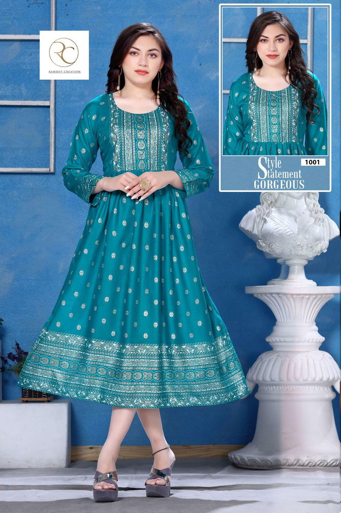 Rc Lakeme 2 Printed Kurtis Catalog